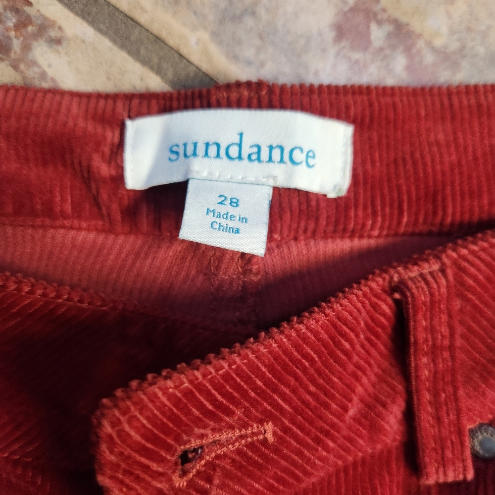 Sundance corduroy boot leg pants - Picture 2 of 5